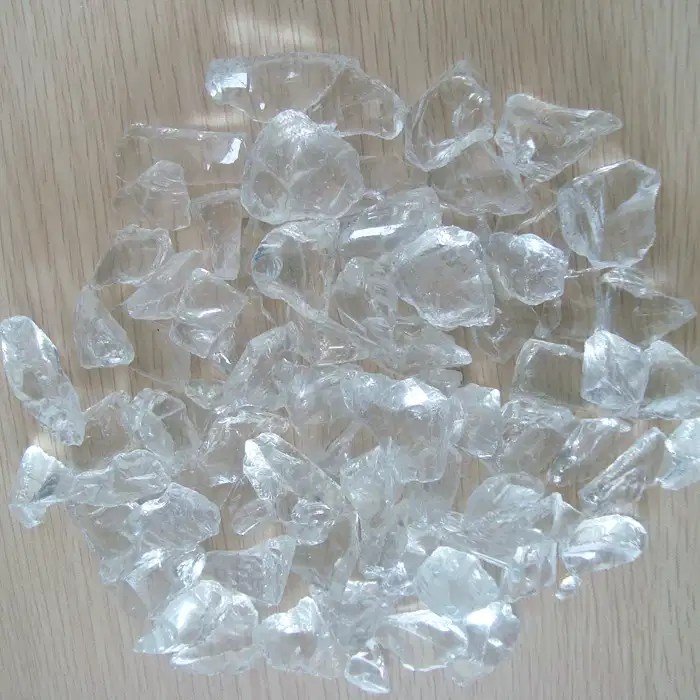 Crystal clear glass rocks Cullet Factory Glass rocks and glass