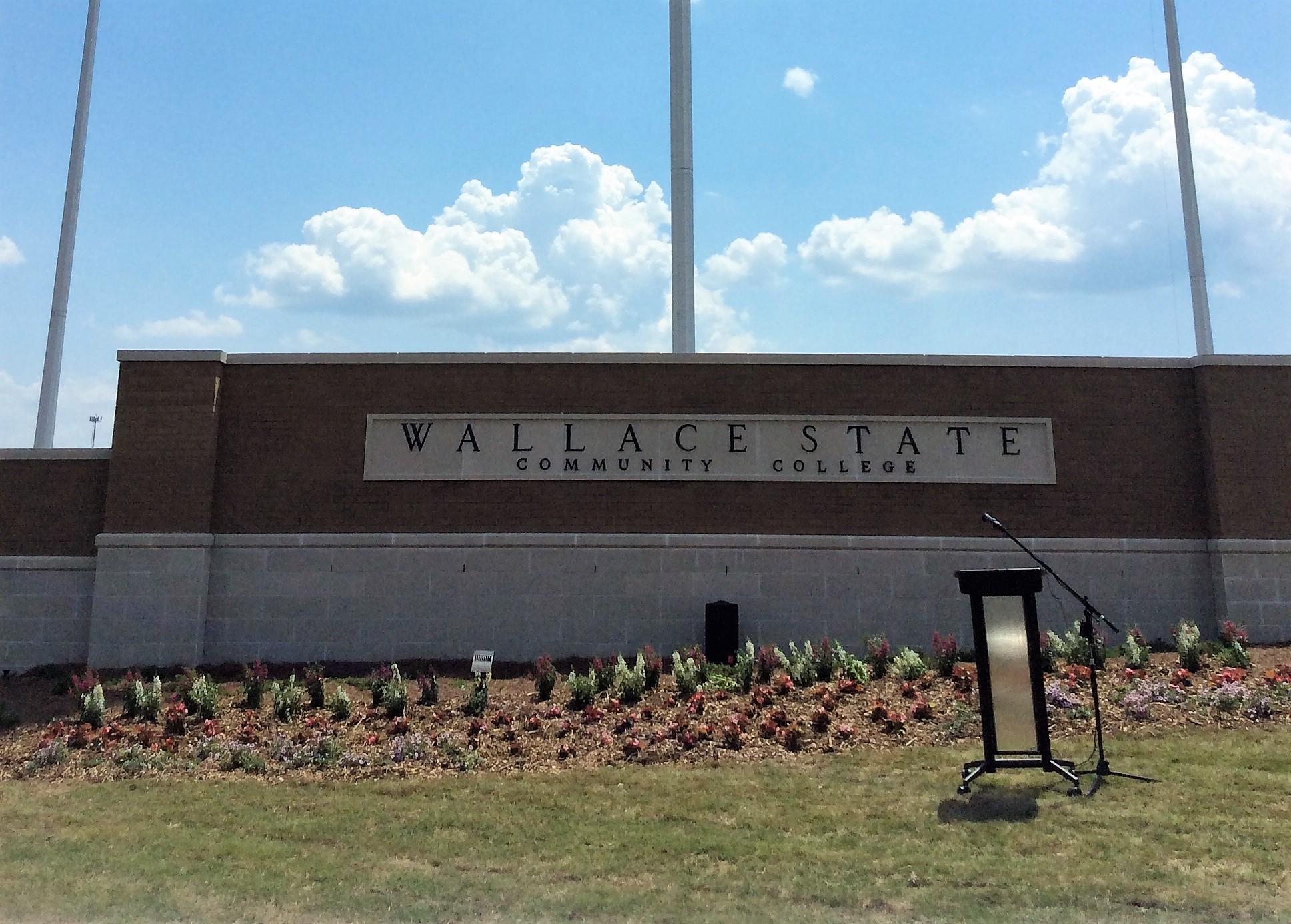 Wallace State celebrates newlyrenovated northern entrance The