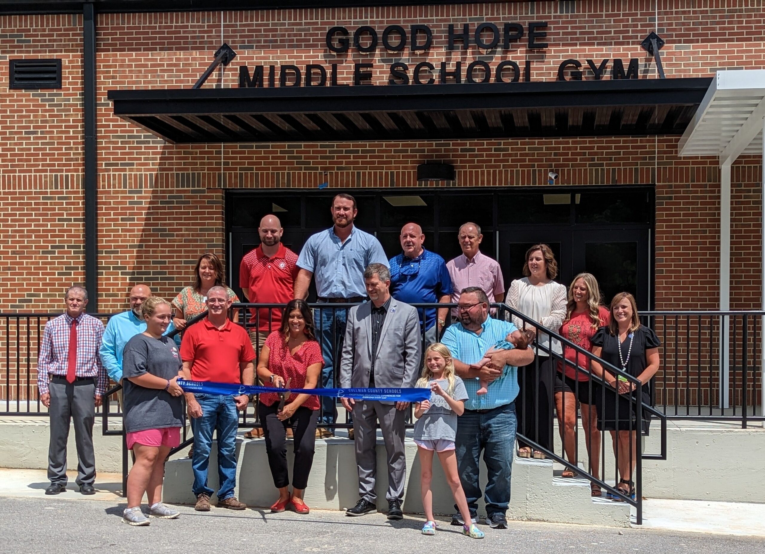 Good Hope Middle School debuts new gym, library and office space The