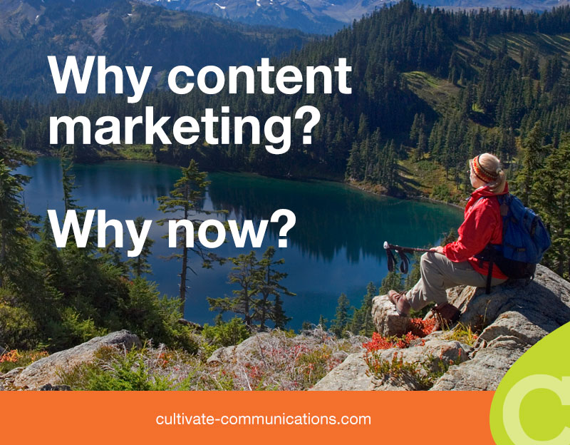 Why content marketing? Why implement it now?