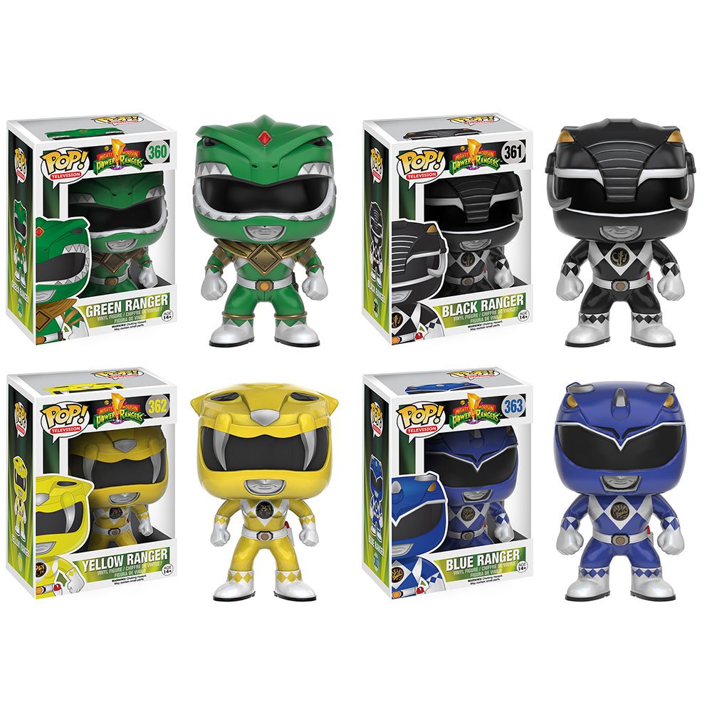 Nouvelles Funko POP pour Power Rangers Cult'n'Click