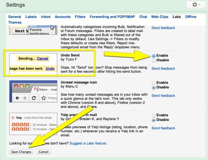 Undo That Hastily Sent Email When Using Gmail [OS X Tips