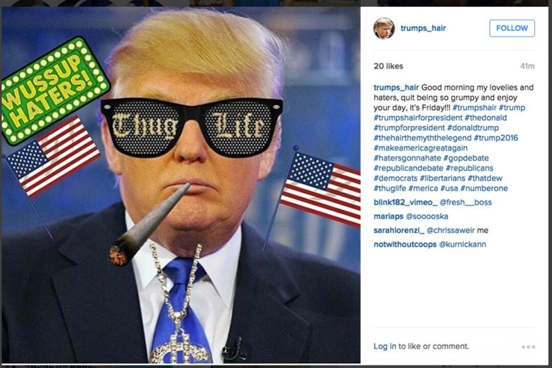 The knows Trump memes it Cult of Mac