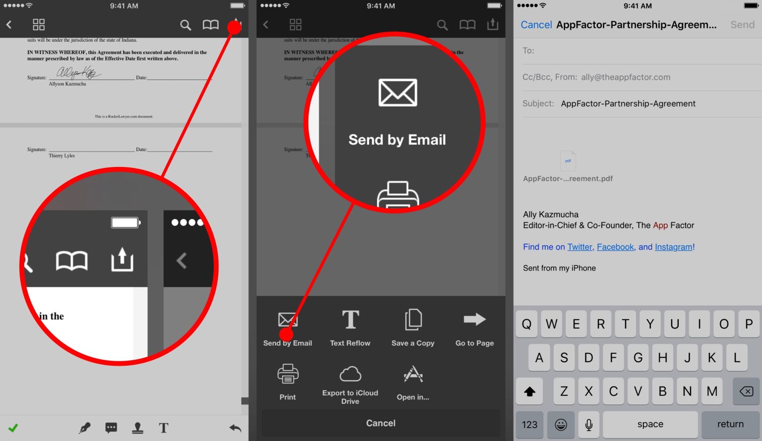 How to sign, scan and send PDFs on iPhone or iPad