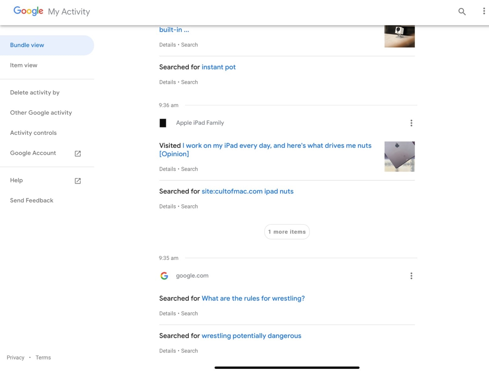 How to search your Google search history Cult of Mac