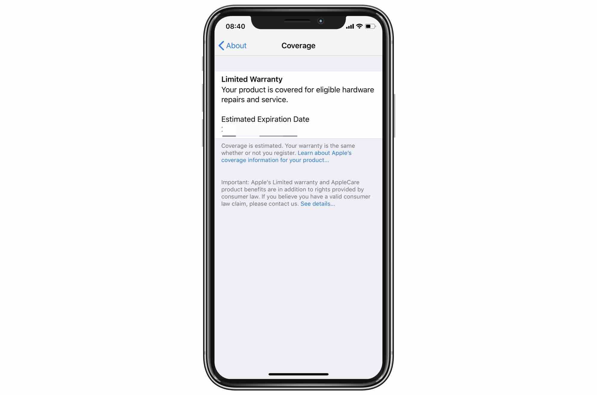 How to check iPhone warranty expiration date in iOS 12.2 Cult of Mac