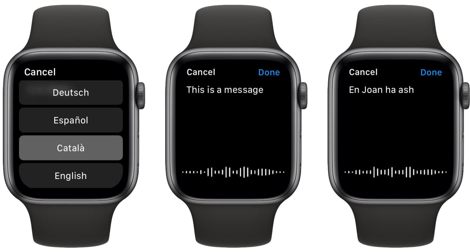 Apple Watch dictation language Change it in 3 easy steps Cult of Mac