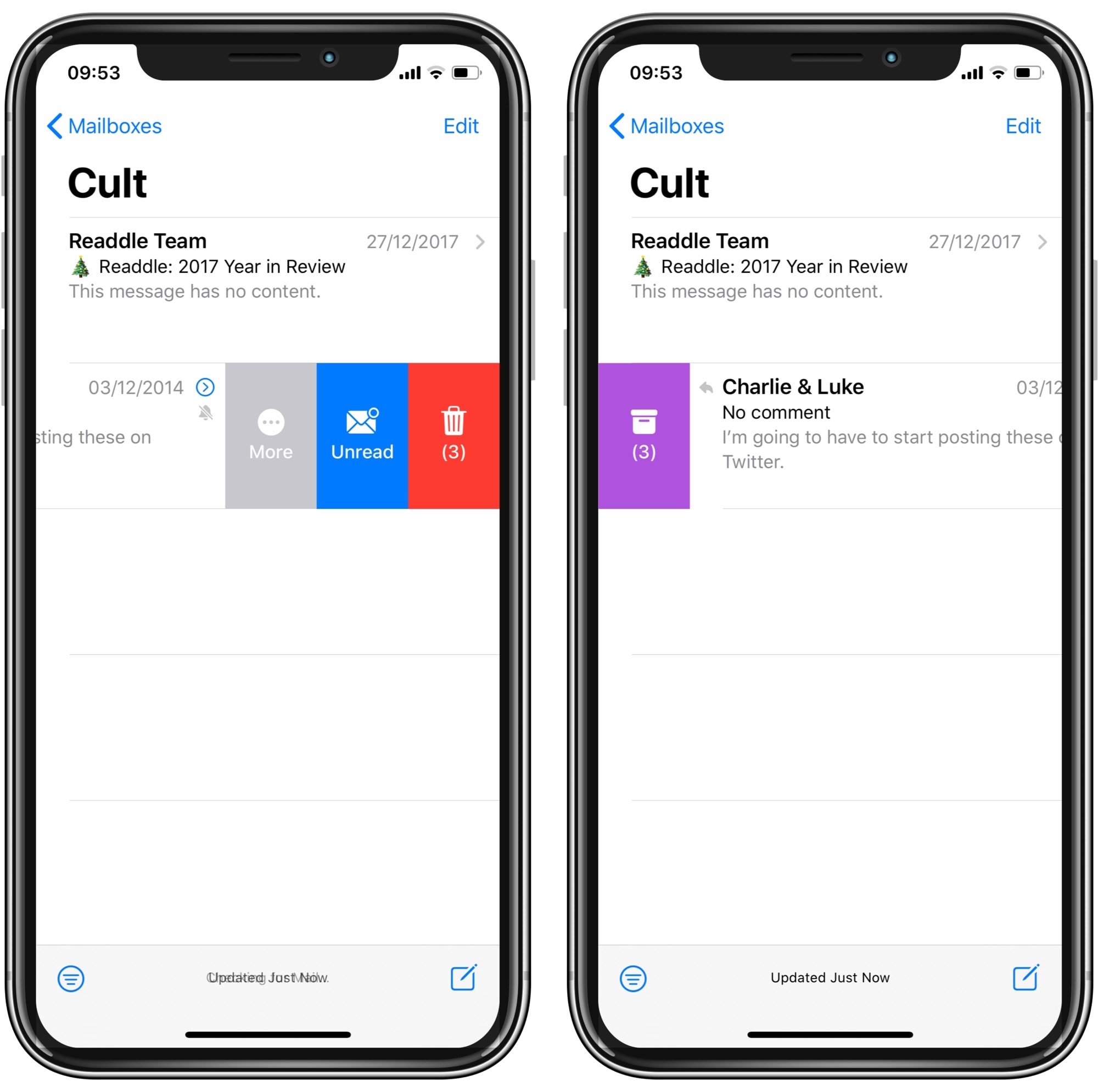 Archive or delete Understand iOS Mail's most confusing swipe settings