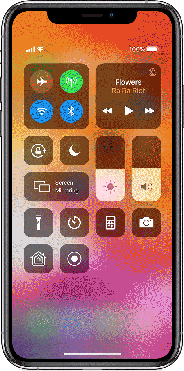 Screenshot Iphone Music