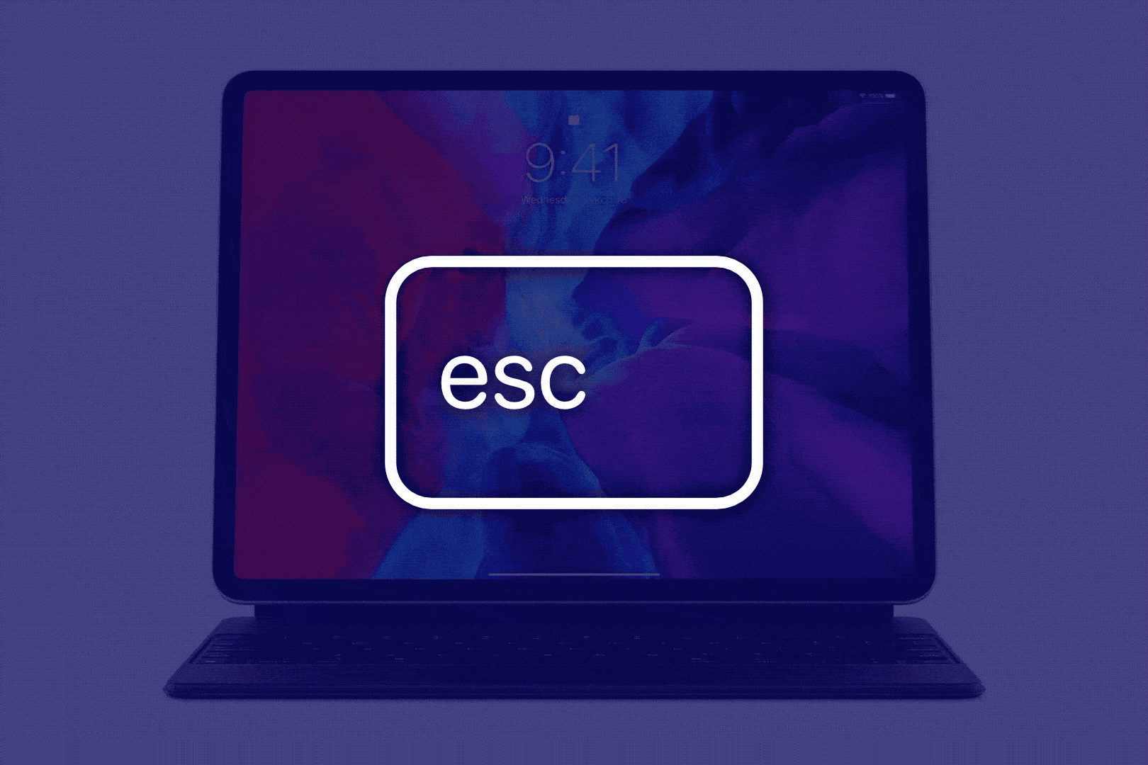 Pro tip Easily add an Escape key to iPad Pro Magic Keyboard