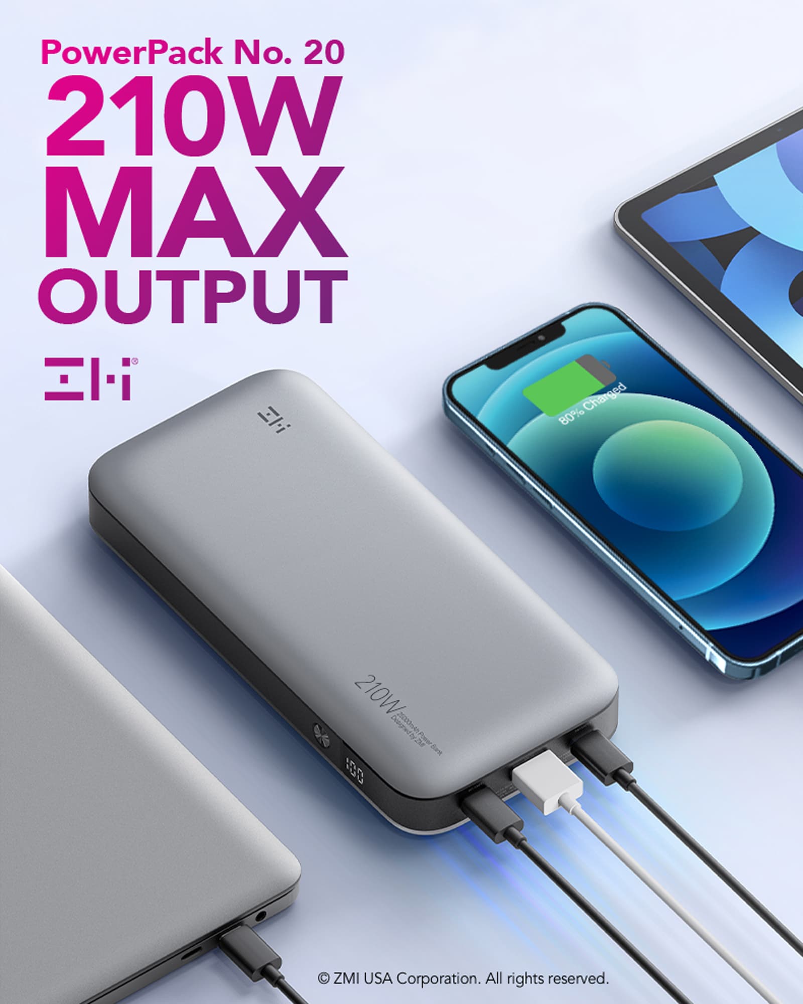 Win 1 of 2 awardwinning battery packs from ZMI [Cult of Mac giveaway]