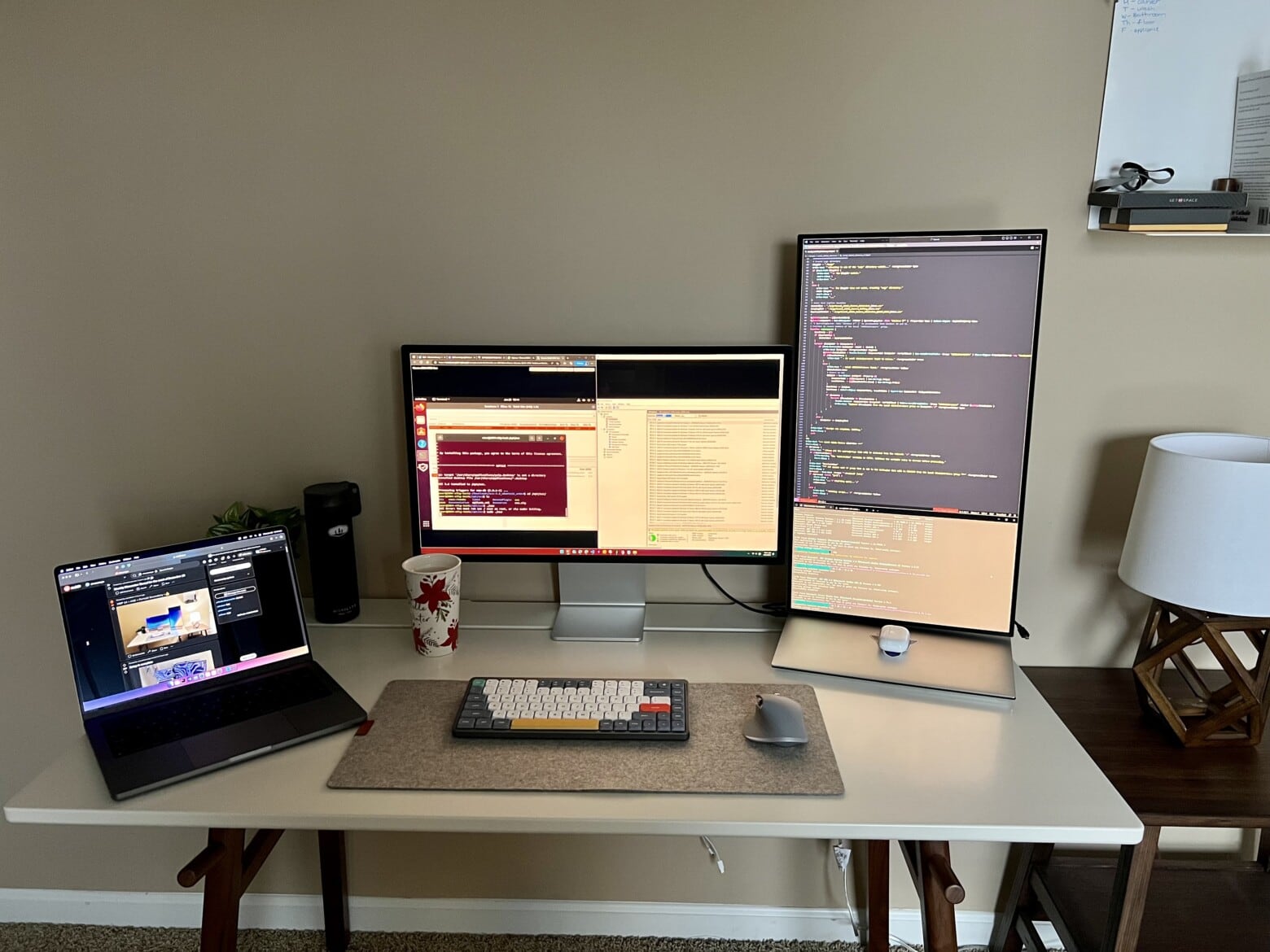 IT engineer's MacBook Pro and Studio Display quietly get the job done