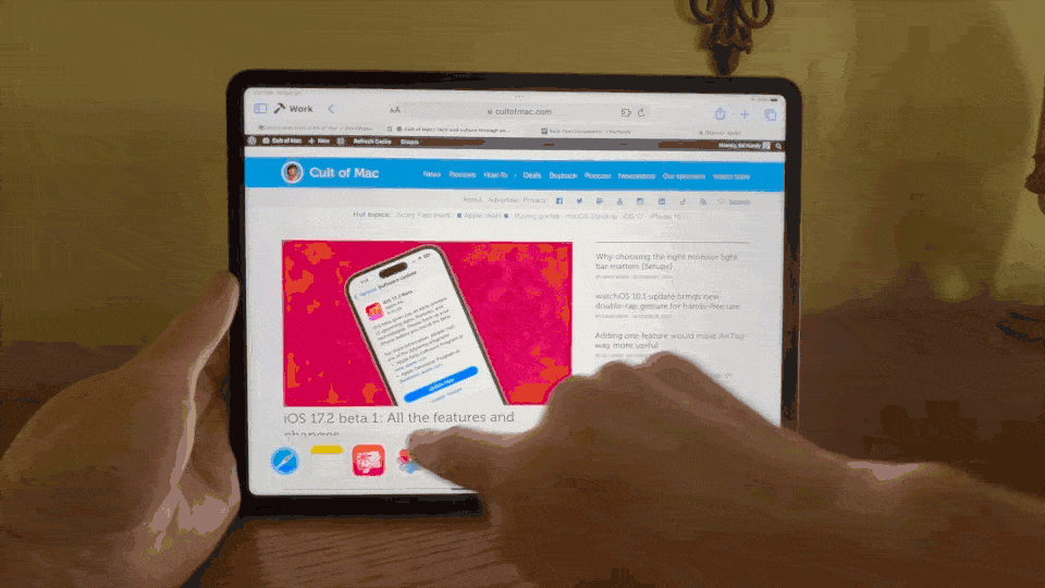 How to use all the iPad multitasking gestures Guidantech