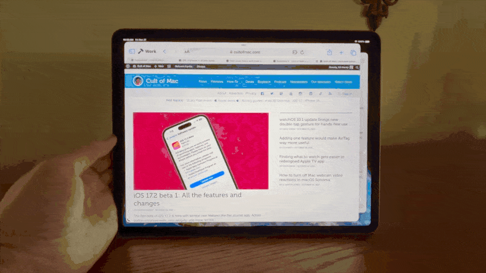 iPad gestures for multitasking, Stage Manager and more Cult of Mac