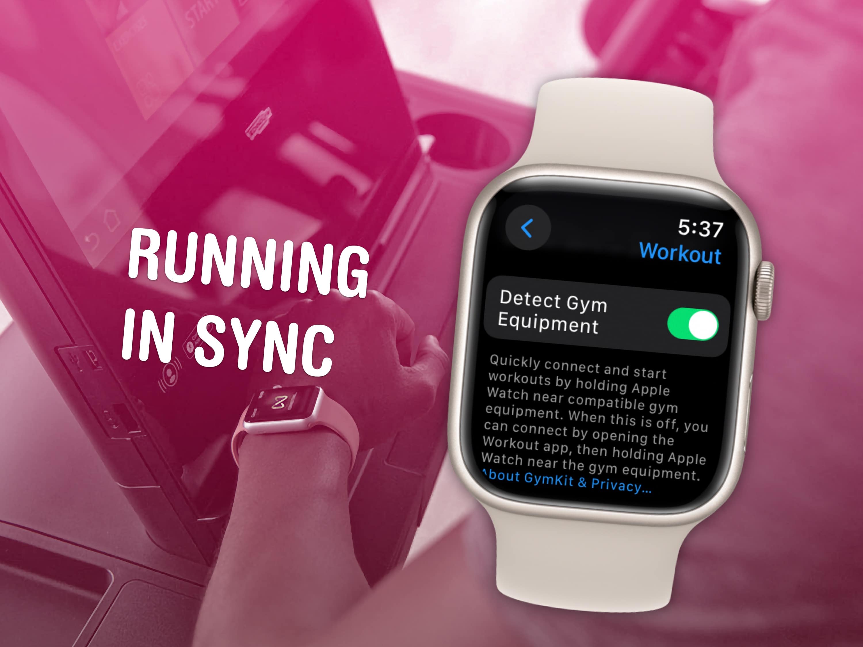 Connect Apple Watch to a Planet Fitness treadmill