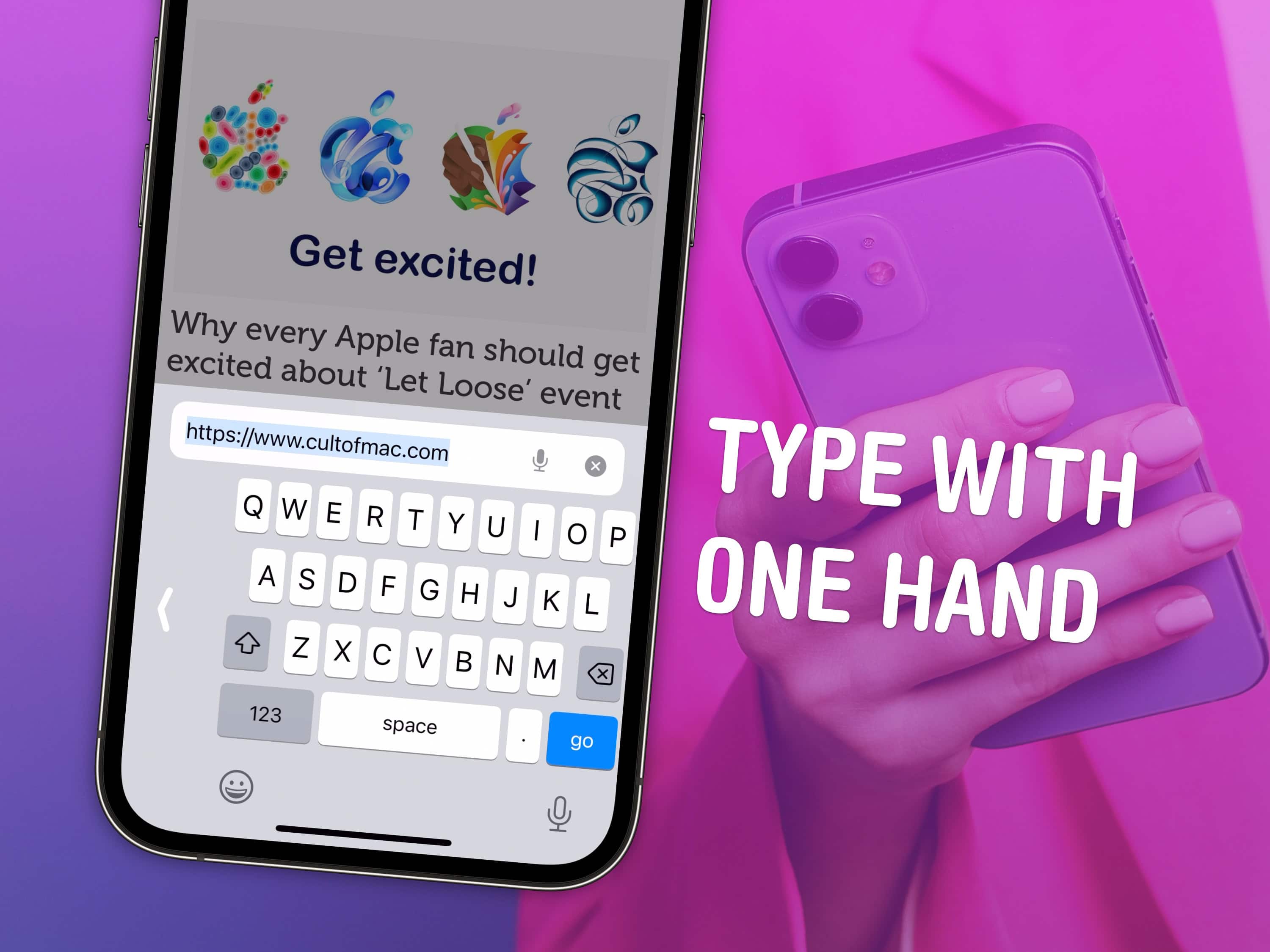 iPhone onehanded keyboard mode comes in 'handy' Guidantech