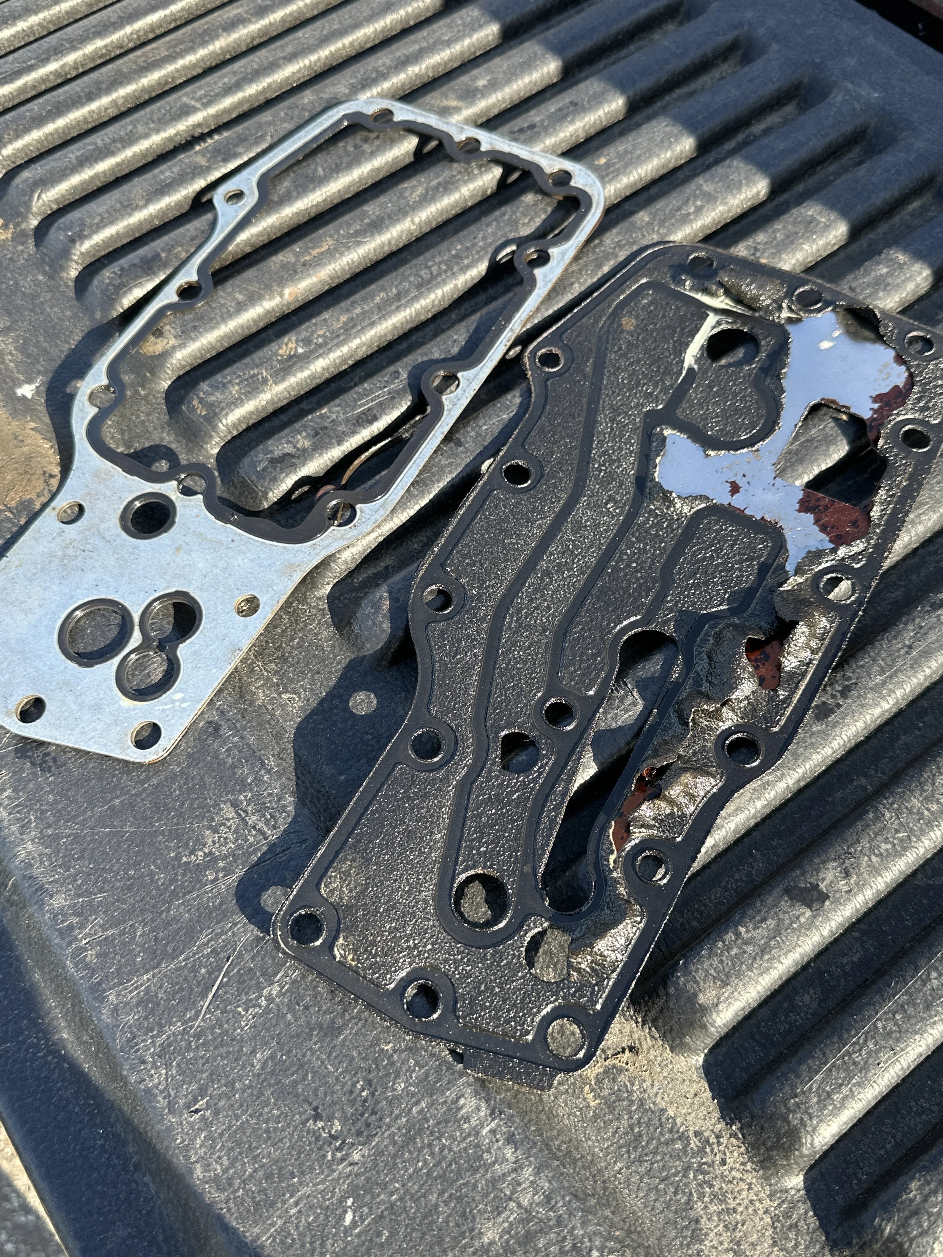 Oil cooler gasket failure | Cummins Diesel Forum