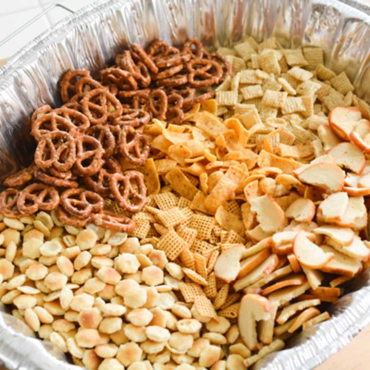 Best Chex Mix Recipe with Old Bay Cupcakes and Cutlery