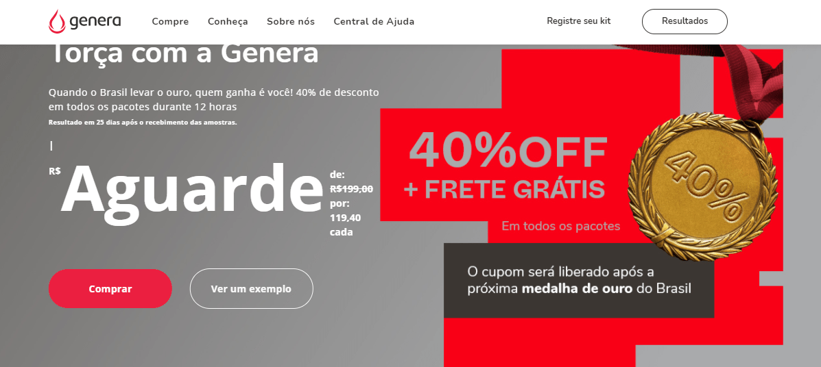 40 Cupom de Desconto Genera + Frete Grátis setembro de 2021