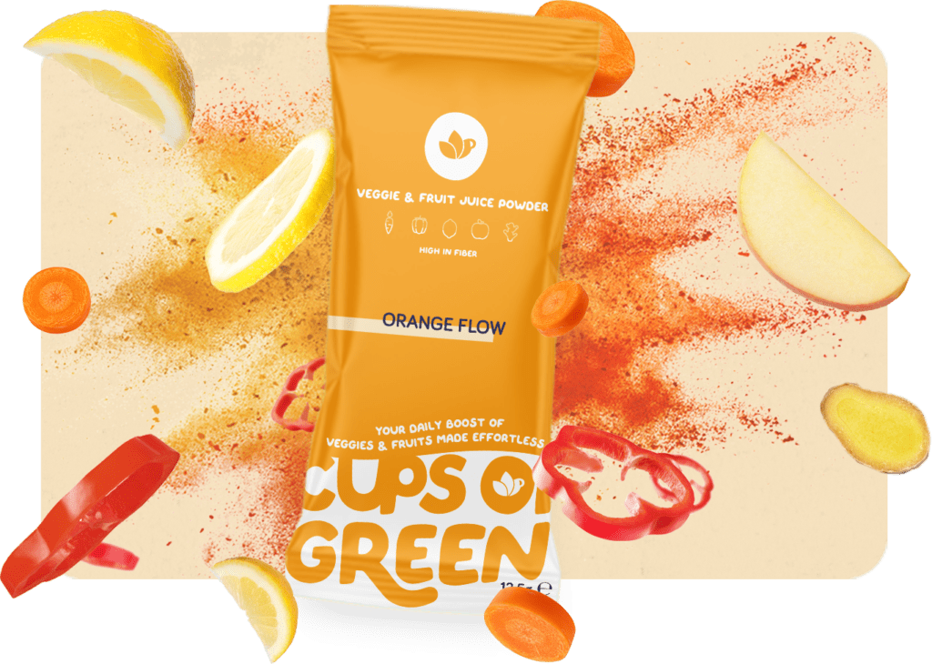 Supercharge Box 30 Cups of Green Juice Powder Blends