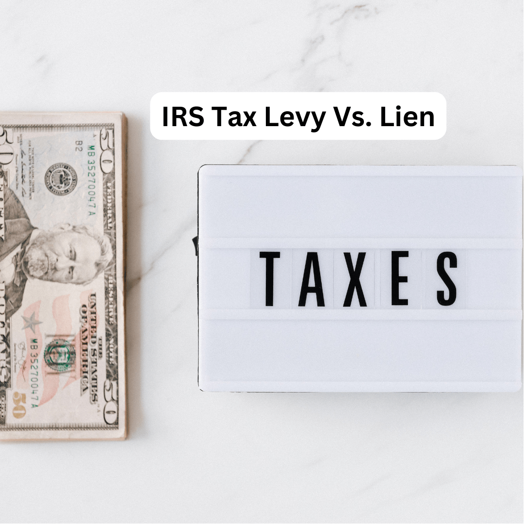 IRS Tax Levy Vs. Lien CuraDebt