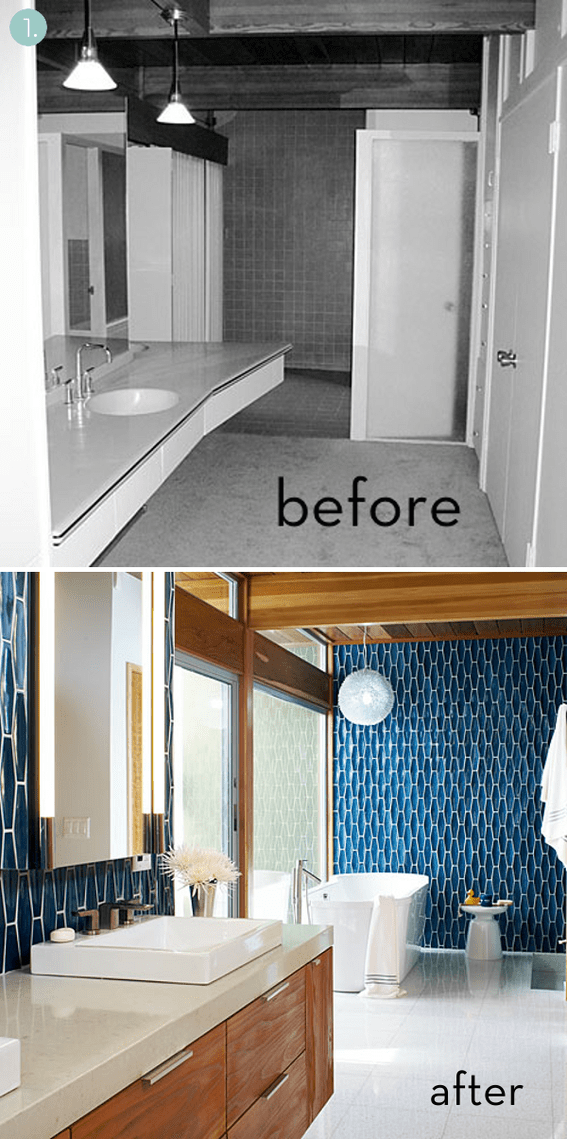 Best of Curbly Top Ten Bathroom Makeovers of 2011! Curbly