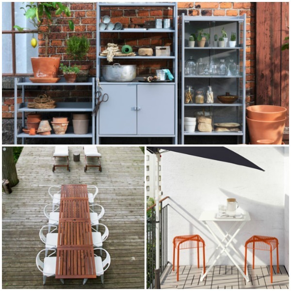 Ikea Outdoor Furniture, Simple Patio And Backyard Design Inspriration