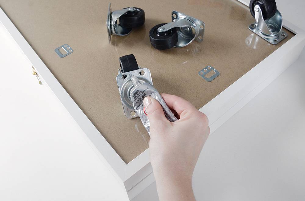 Under Bed Storage DIY Rolling Storage Box IKEA Hack