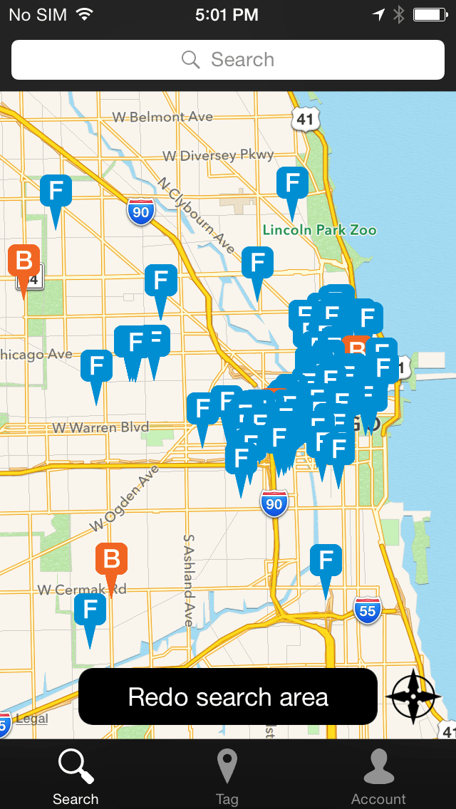 Motorbike parking now in Chicago