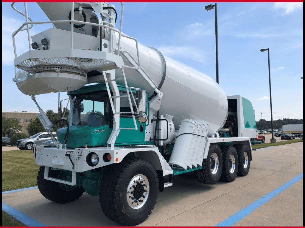 Vintage Truck FWD Concrete Mixer Ready For The Toughest Locations
