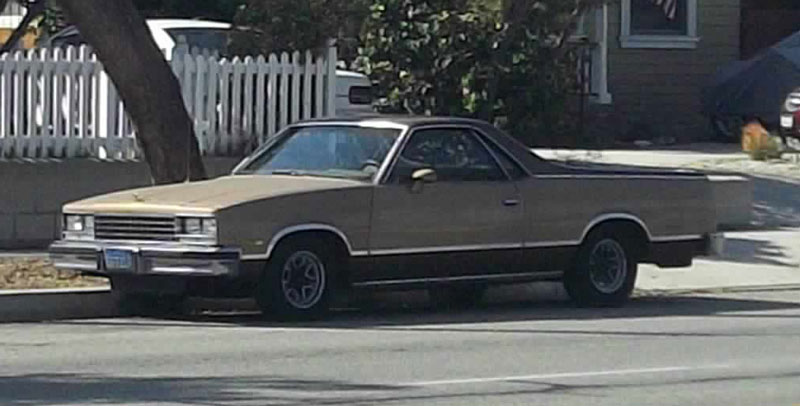 Chevrolet El Camino Drawing Pencil Sketch Colorful