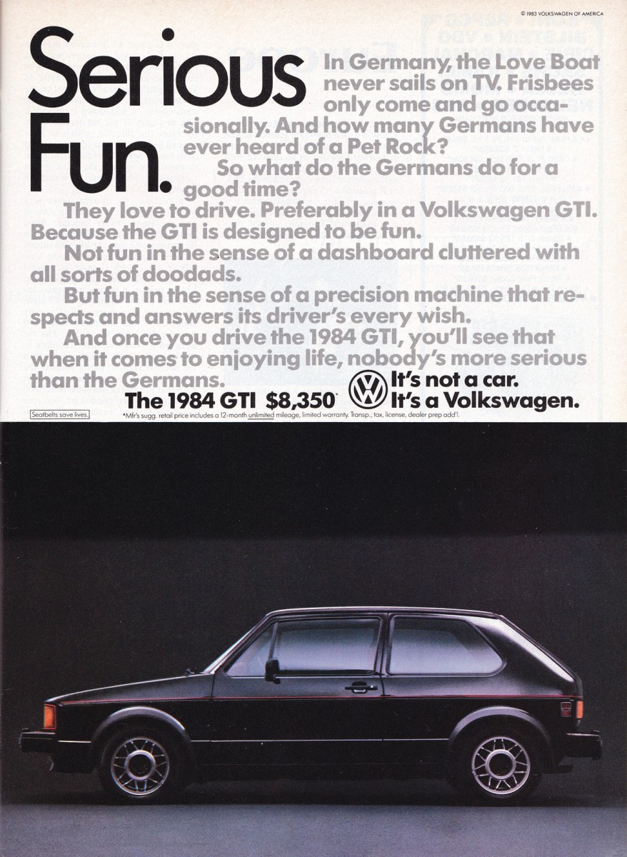 Curbside Classic 1983 Volkswagen Rabbit GTI — When Fun