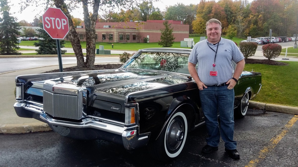 Coal 1970 Lincoln Continental Mark Iii The Plot Twist Curbside Classic
