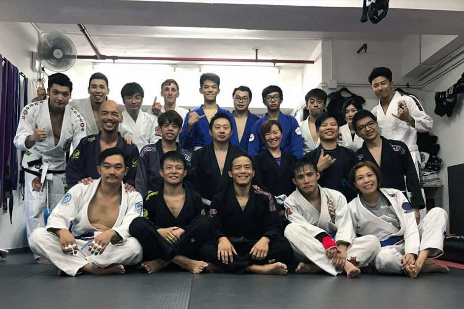 Training with Ken Man in Hong Kong