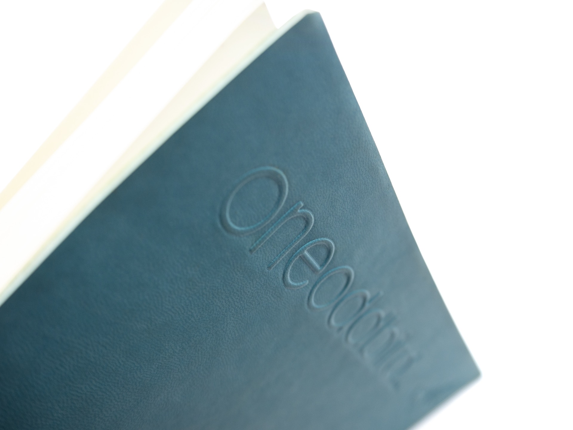 Embossed Notebooks Custom Embossing Curious Book Co