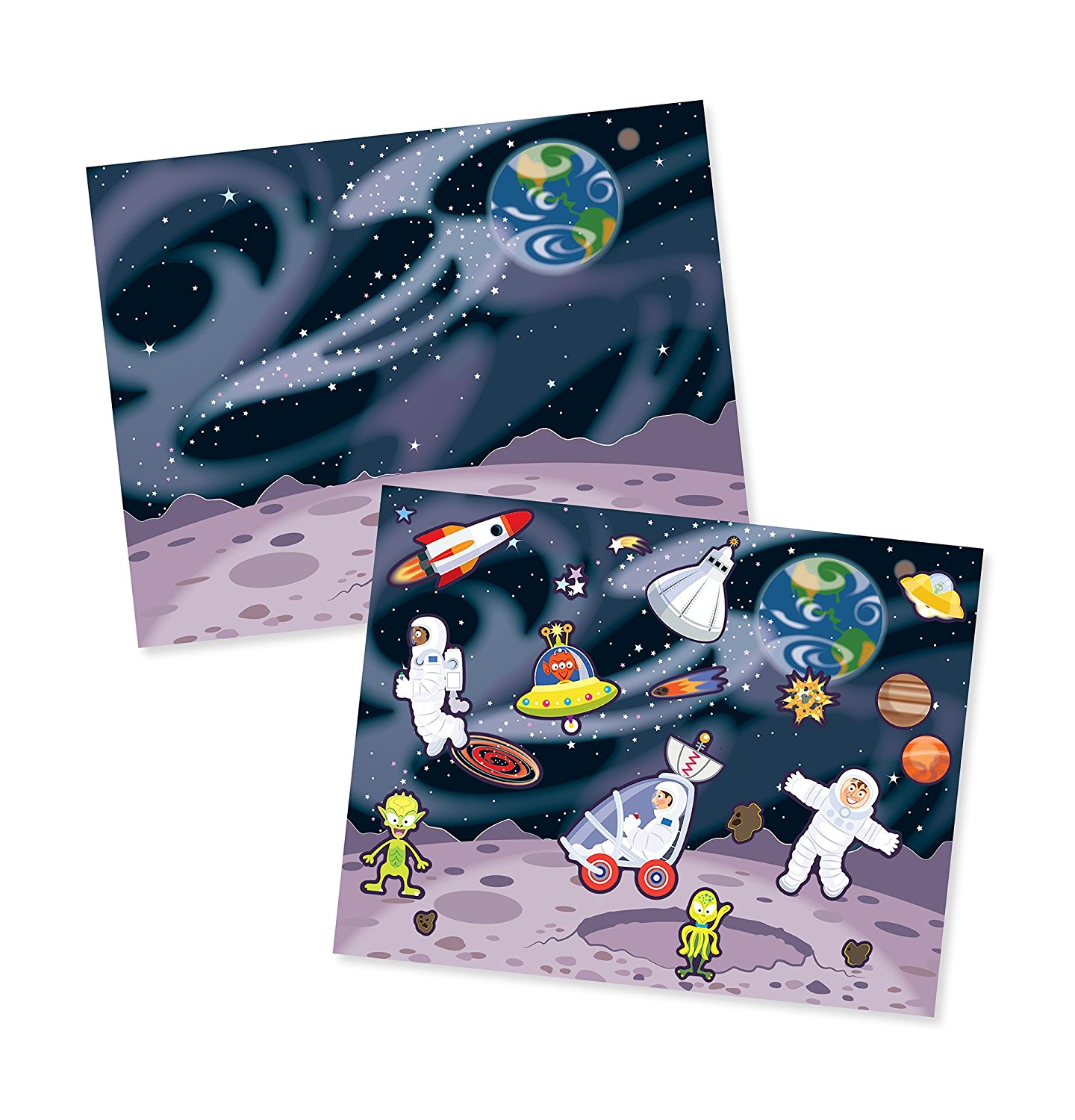 Melissa & Doug Reusable Sticker Pad Adventure Curious Kids