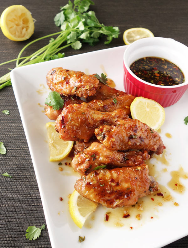 Asian Zing Chicken Wings Curious Nut