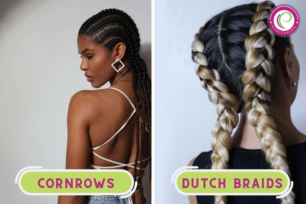 Dutch Braids vs. Cornrows Braids What’s the Difference?