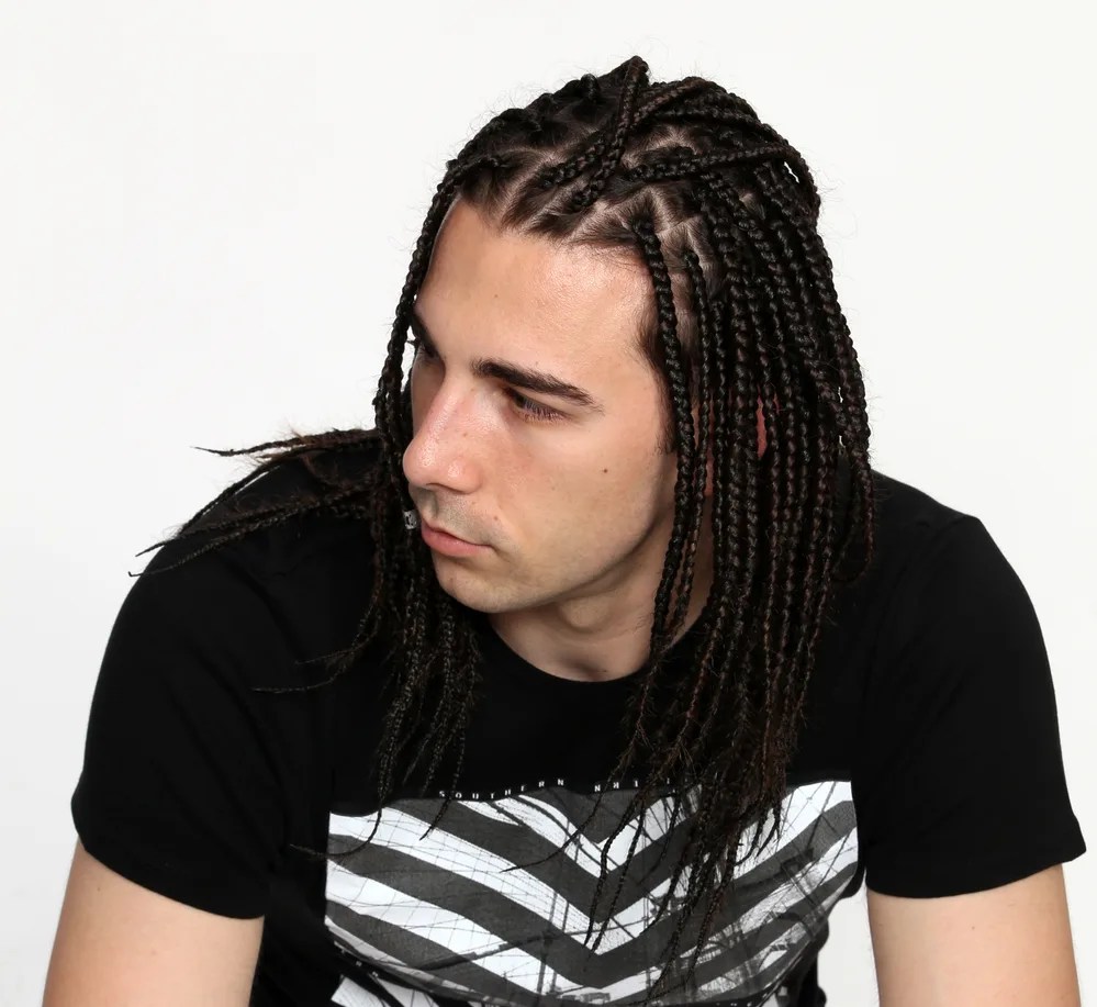 White Boy Braids Braided Styles for Caucasian Men and Boys
