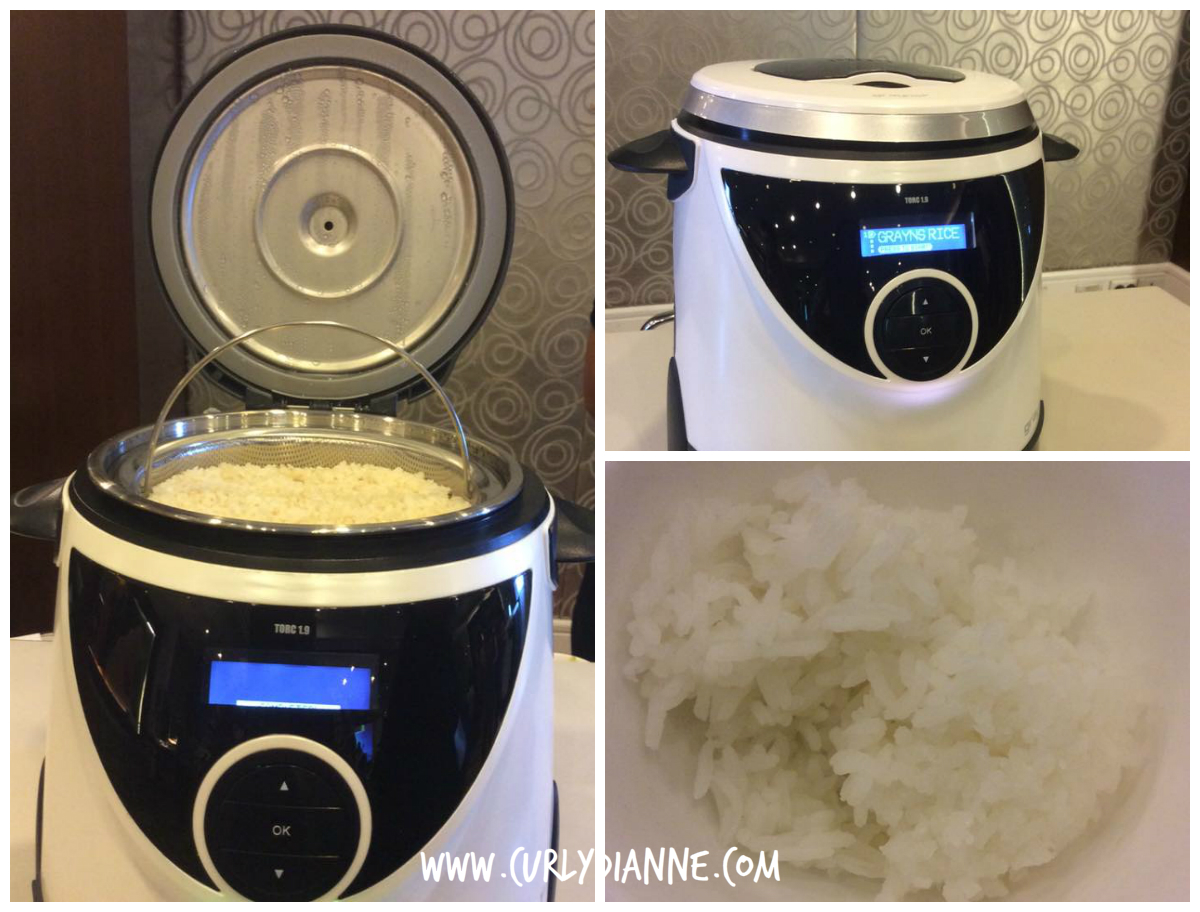 Grayns Rice Cooker Media Launch curlydianne