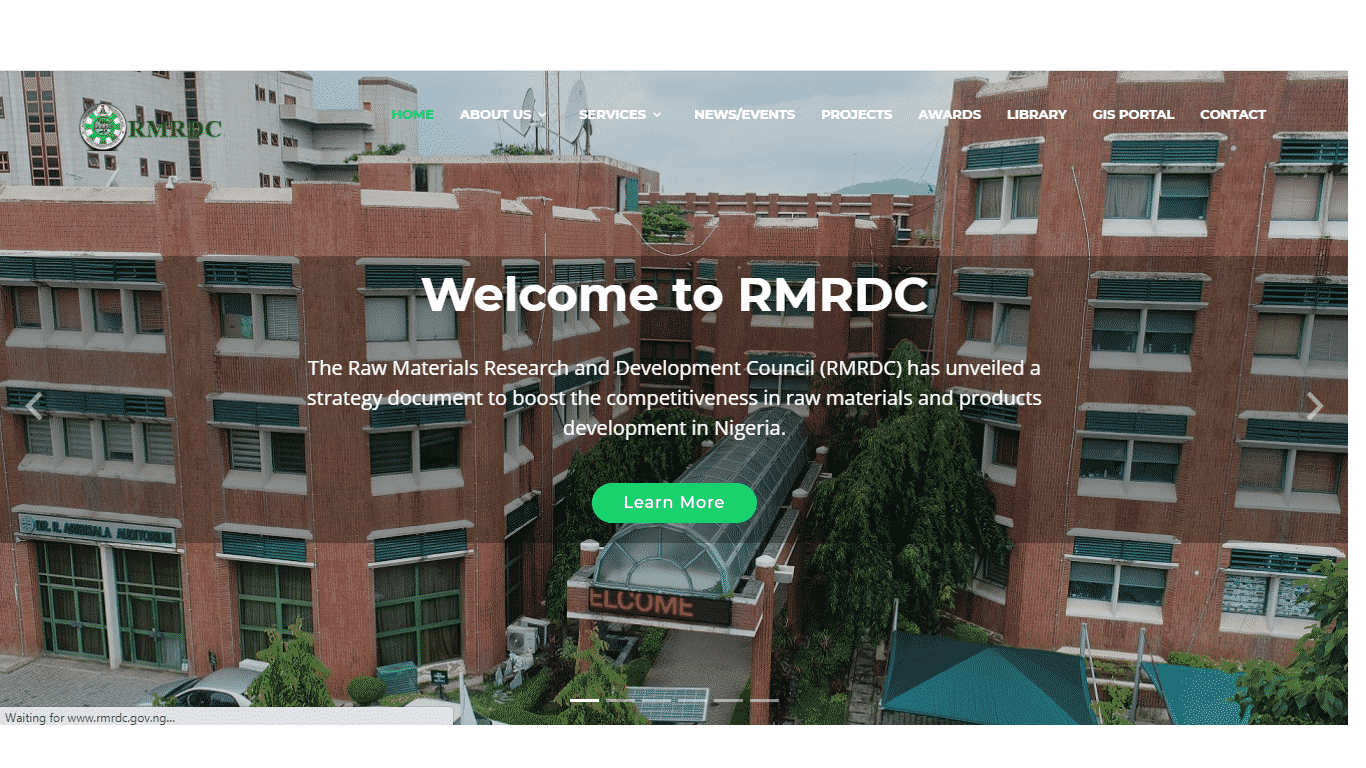 Raw Materials Research and Development Council Recruitment Portal