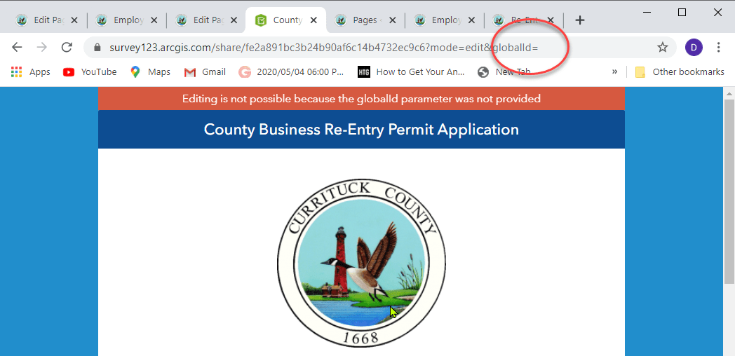reentrypermitexample Currituck County