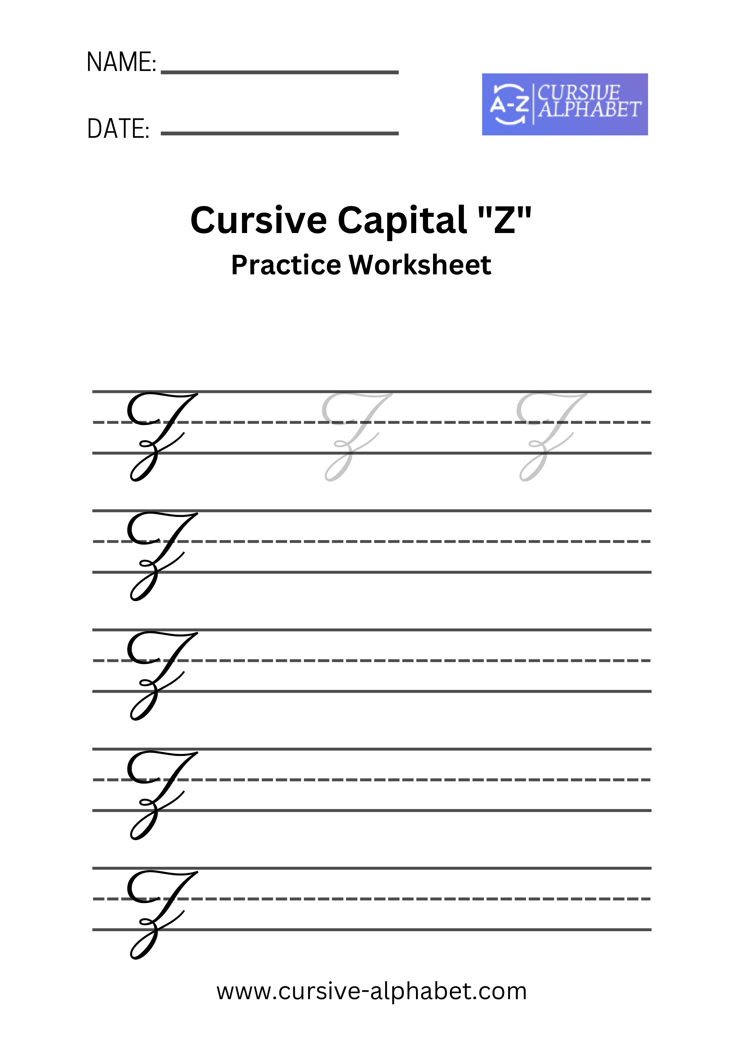 Cursive Z