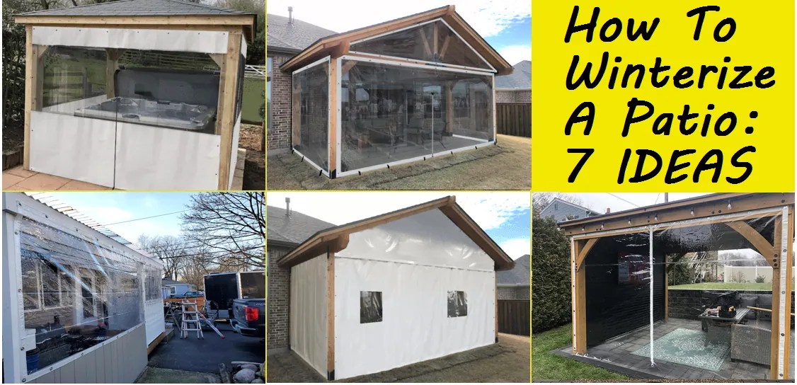 How To Winterize A Patio Superior Temperature Control Custom Built