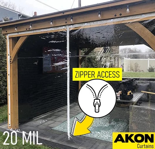 Clear Tarps With Grommets Custom Made