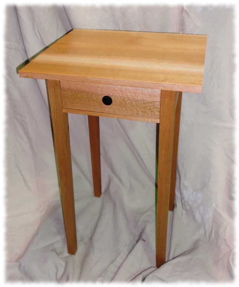 First nightstand constructed (ready for finish) The Curtis Home site