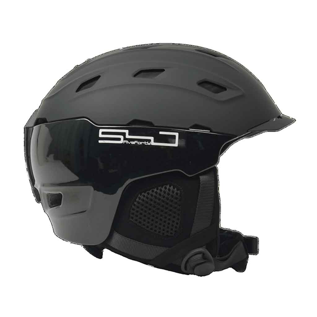 Ski Snowboard Apollo Helmet Black By Five Forty Curtis Sport Connection