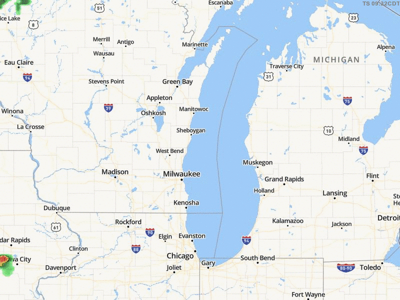 Milwaukee Weather MKE Radar Loop Brought to you by