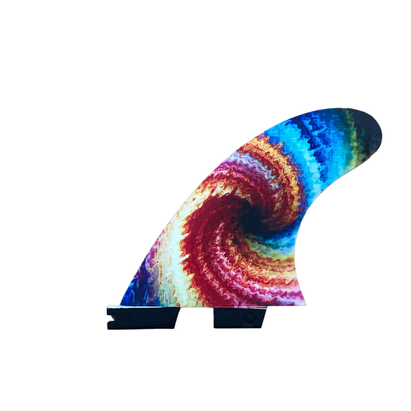 Surfboard Fins Large M7 Dual Tab "II" Thruster Plastic "Psychers