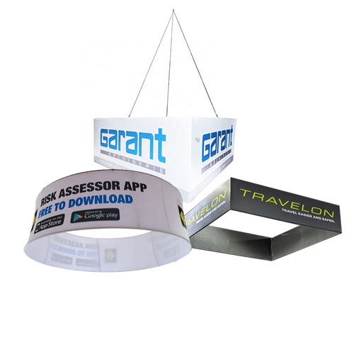 Custom Ceiling Hanging Banner Sign 6